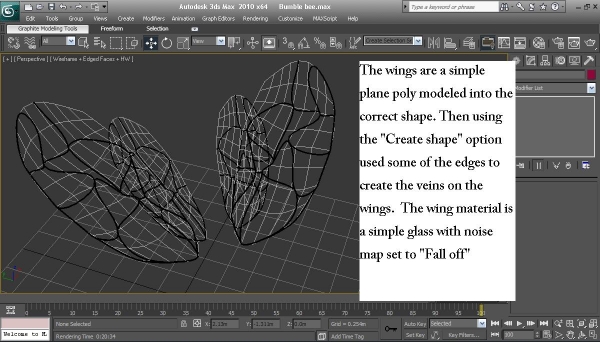 Creation of Bumble Bee: Step 4